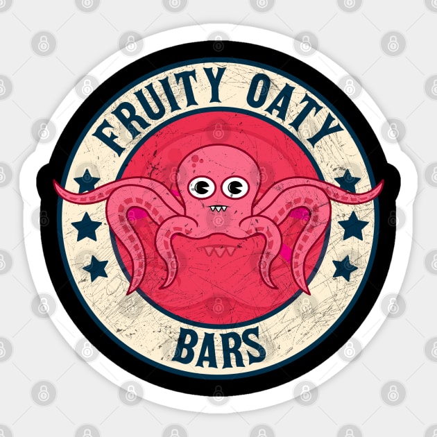 Fruity Oaty bars Sticker by rido public